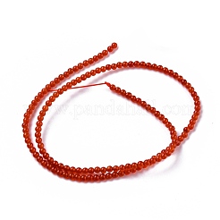 Природные пряди сердолик бисера G-A130-3mm-K13