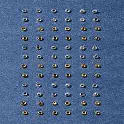 1200 шт. 2 цвета латунные обжимные бусины KK-FS0001-38