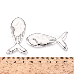 Большие подвески в виде китов из нержавеющей стали 304&nbsp;STAS-T069-16P