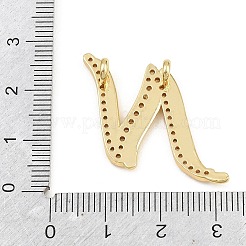 Messing micro pave klare zirkonia anhänger&nbsp;CU-CBA8481-01G-N