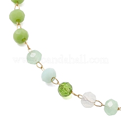 Круглые браслеты ручной работы из стеклянных бусин&nbsp;BJEW-JB13394