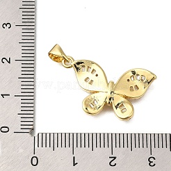 Cremagliera placcatura micro ottone spianare pendenti zirconi&nbsp;ZIRC-F142-15A-G
