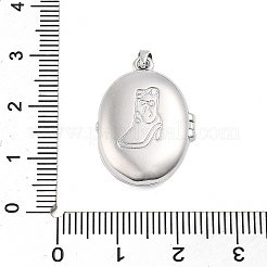 Подвески латуни медальон KK-H206-01P-02