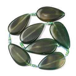 Натуральные полосатые агатовые бусы&nbsp;G-F825-E02-01