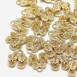 Supports de pendentif en laiton avec strass&nbsp;KK-N200-085
