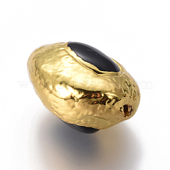 Стеклянные бусины GLAA-F097-02