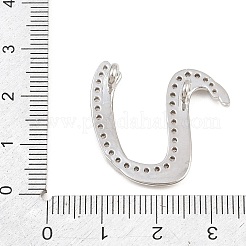Messing micro pave klare zirkonia anhänger&nbsp;CU-CBA8481-01P-U