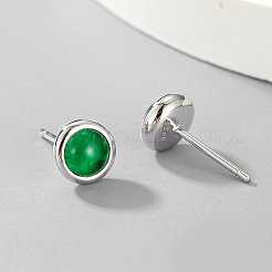 Винтажные серебряные серьги S925 с цирконами для женщин XK7625-1