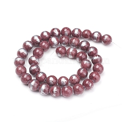 Natur Mashan Jade Perlen Stränge&nbsp;G-G833-10mm-10