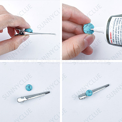 Cabochons turchese sintetico&nbsp;TURQ-SC0001-03