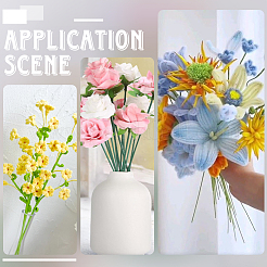 100шт железный стержень для цветка&nbsp;AJEW-SP0003-73B