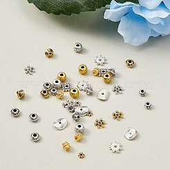 Тибетском стиле сплав Шарики прокладки&nbsp;PALLOY-TA0001-51