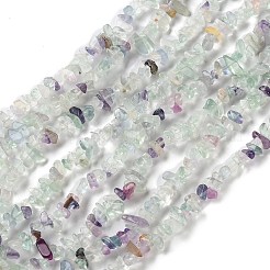 Природного флюорита бисер нитей G-D335-01