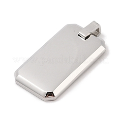 Антикоррозийные штампованные пустые бирки из нержавеющей стали 304&nbsp;STAS-G346-03P