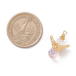 Стеклянные подвески PALLOY-MZ00955-03