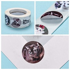 Selbstklebende Kraftpapier-Geschenkanhänger&nbsp;DIY-G013-A04