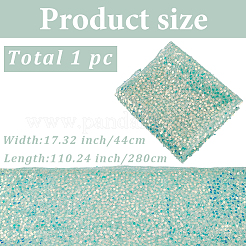 Chemins de table à paillettes en polyester&nbsp;AJEW-WH20080-48C