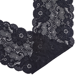 Ленты из полиэстера с кружевной отделкой&nbsp;SRIB-WH220020-058A