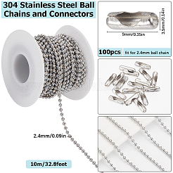 10м шариковые цепи из нержавеющей стали 304 CHS-SC0001-04B