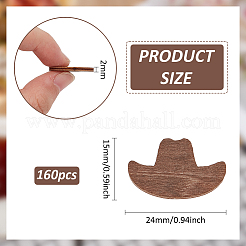 160 pièce de bois non finie&nbsp;WOOD-BC0001-31A