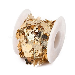 Латунные цветочные цепочки ручной работы&nbsp;CHC-Z001-13KCG