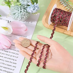 1 шт. блестящие волнистые полиэстеровые ленты&nbsp;OCOR-GF0003-01B