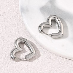 Boucles d'oreilles créoles en acier inoxydable 304&nbsp;SA-CBA46AF-26P-01