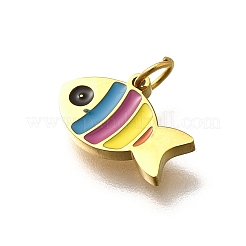 Подвески из эмалированной нержавеющей стали 304&nbsp;STAS-R153-07G-02