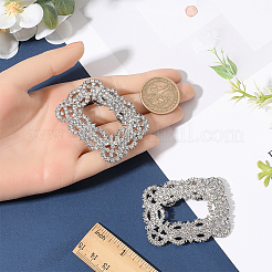 Украшение обуви из сплава со стразами FIND-GF0006-01A-P