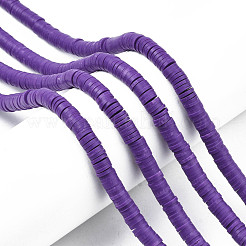 Полимерной глины ручной работы бисер нитей CLAY-R089-6mm-052