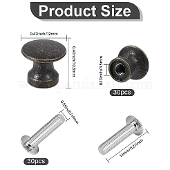 Ручки для выдвижных ящиков из цинкового сплава FIND-GL0001-67B