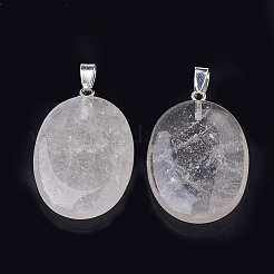 Природные дымчатый кварц подвески G-Q987-011