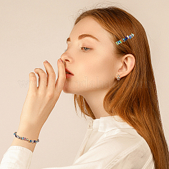 300 шт. 15-х цветные гальванические немагнитные синтетические гематитовые бусины&nbsp;G-AR0003-99