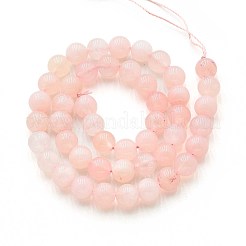 Природного кварца нитей бисера&nbsp;G-N355-8mm-56