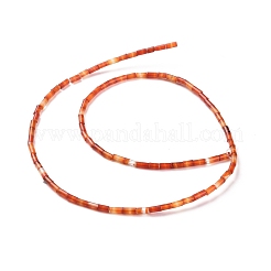 Природного сердолика нитей бисера G-G783-23