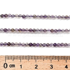 Природный аметист нитей бисера G-RM2025-37-2mm