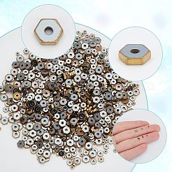 3 нити 3 стилей гальванизированные немагнитные синтетические гематитовые бусины нити&nbsp;G-AR0006-03