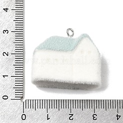 Pendenti in resina floccata opaca&nbsp;LS-RESI-F062-02D