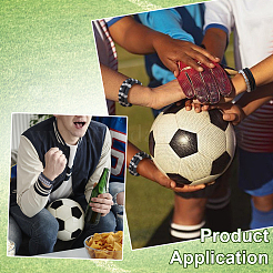 DIY-Sets zum Basteln von Fußballarmbändern&nbsp;AJEW-PH0007-26