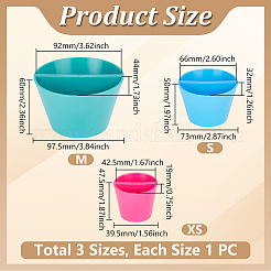 Пластиковые инструменты рисования TOOL-WH0180-10A