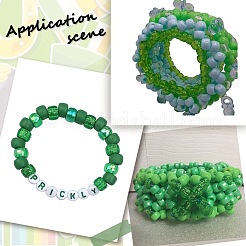 800шт набор акриловых и пластиковых бусин на тему Дня Святого Патрика&nbsp;OACR-SP0001-47