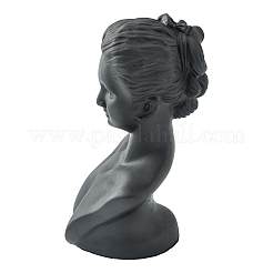 Стереоскопического пластиковые украшения ожерелье дисплей бюсты NDIS-N003-01