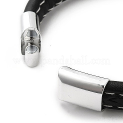 Слово люблю тебя навсегда браслет из нержавеющей стали с блокирующим узлом JB753A