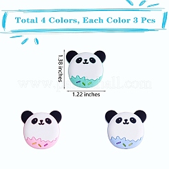 12 pz 3 colori perline in silicone&nbsp;JX780A