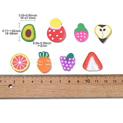 200шт бусины из полимерной глины ручной работы&nbsp;CLAY-CJ0001-87