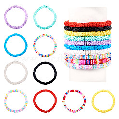 Браслеты из бусин из полимерной глины&nbsp;BJEW-TAC0032