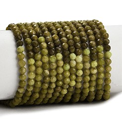 Stränge aus natürlichen gelbgrünen Opalperlen mit Farbverlauf&nbsp;GG-CBA9722-A01-4mm