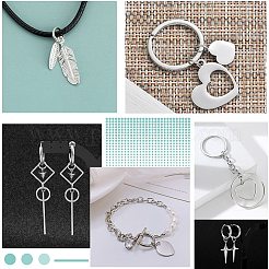 600 шт. 6 стиля соединительных колец из нержавеющей стали 304 STAS-SP0001-69