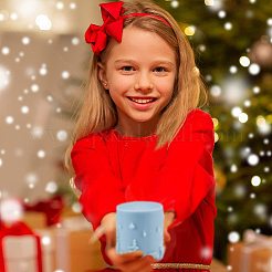 Формы для свечей с рождественским узором своими руками DIY-PH0004-96