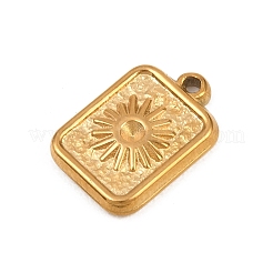 304 ciondolo in acciaio inossidabile con strass&nbsp;STAS-L313-10G